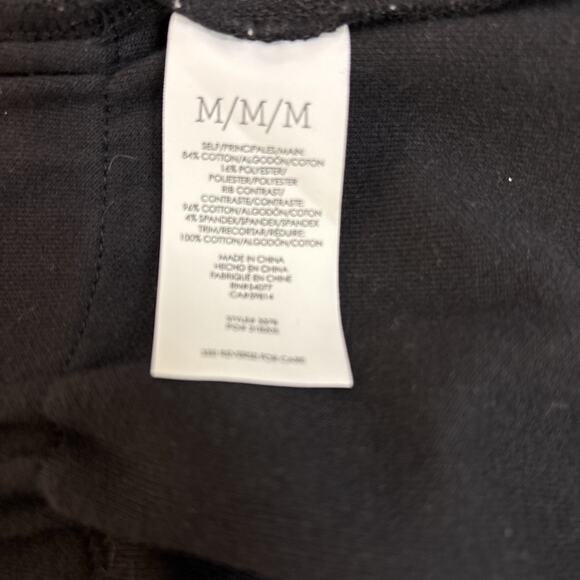 CABI Black White Stripe Metal Zip Modern Casual Minimalist Tailored Jacket M - Picture 7 of 14